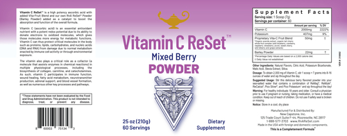 Vitamin C ReSet - C-Vitamin Italpor